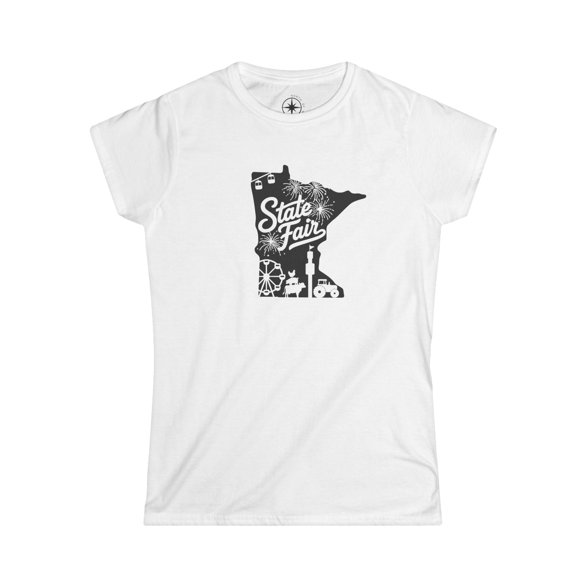 Minnesota State Fair Map Tee — Women's Minnesota State Fair Graphic T-Shirt
