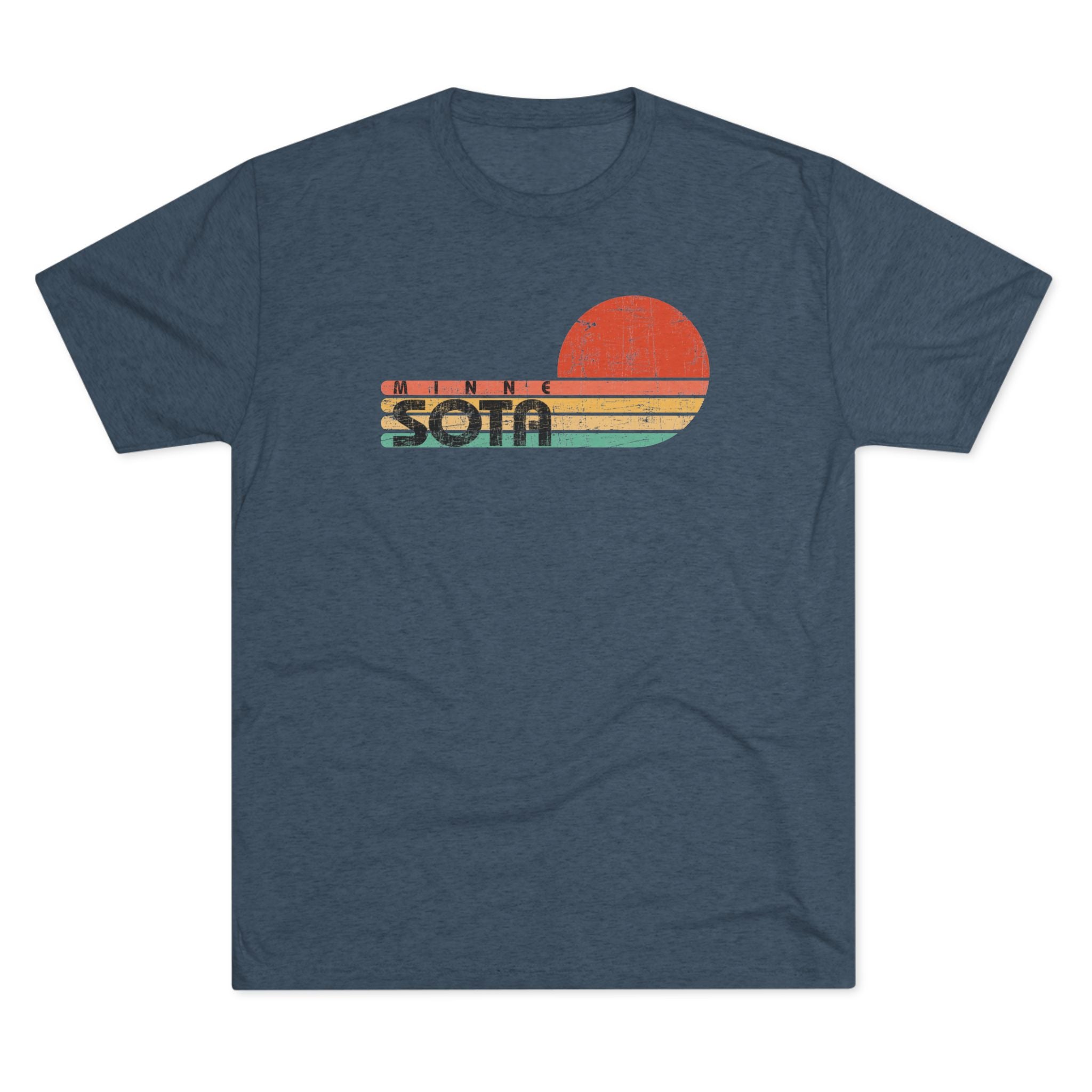 Retro MinneSOTA Unisex Tri-Blend Tee