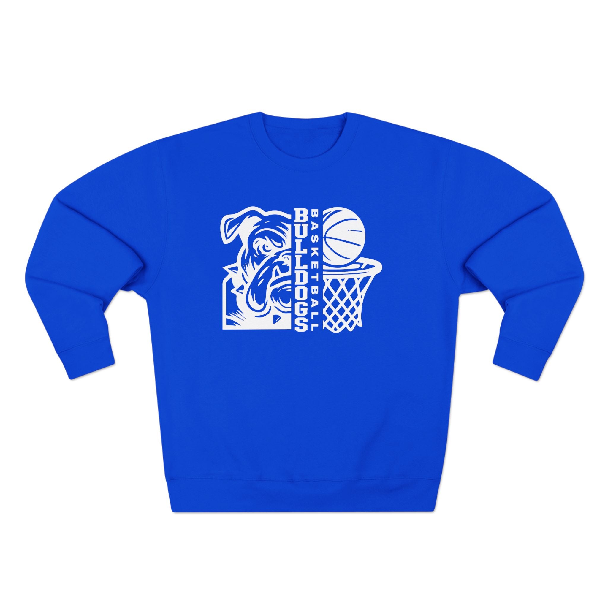Bulldog Basketball Unisex Crewneck Sweatshirt