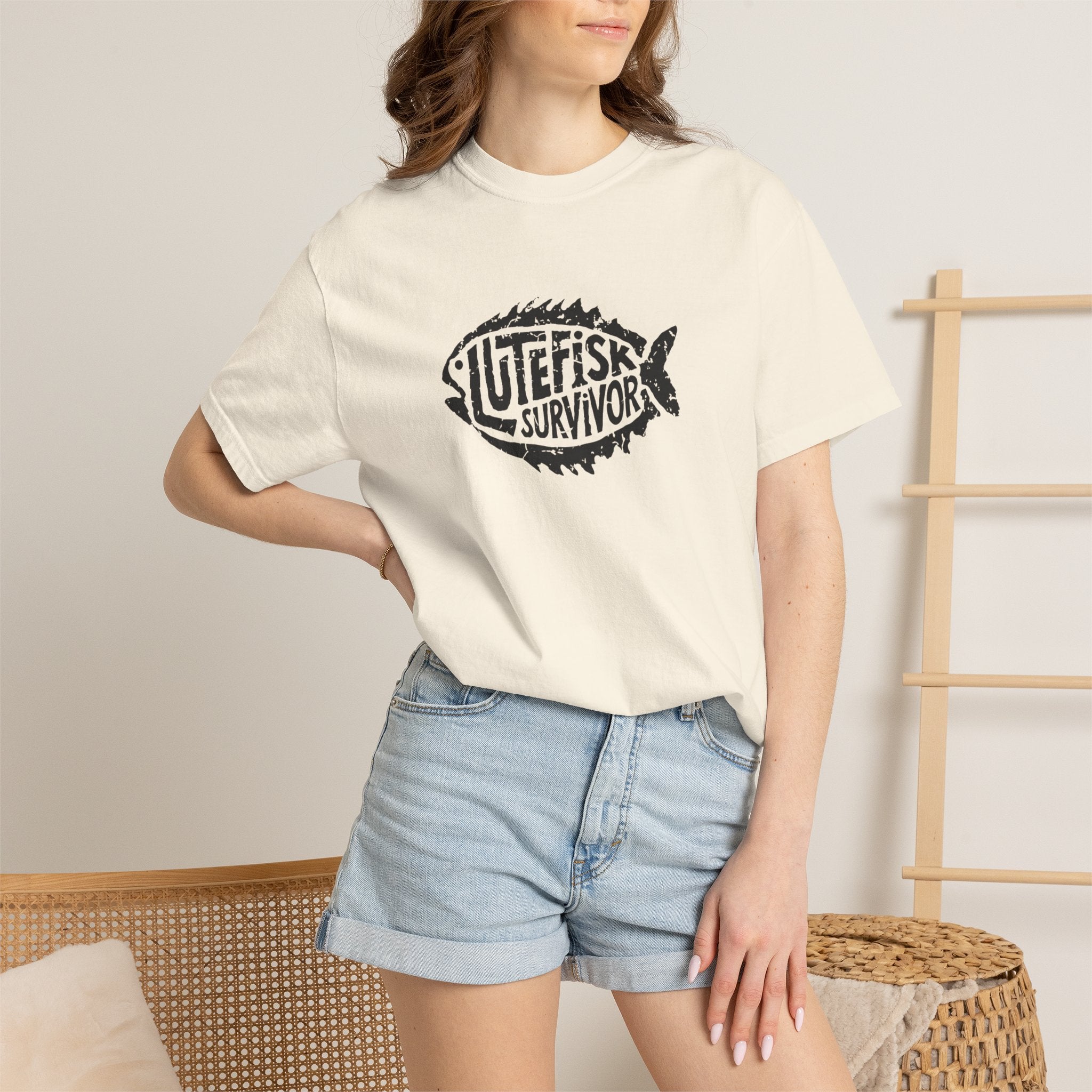 Lutefisk Survivor Tee