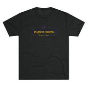 Character Building Unisex Crew Tee, Inspirational Tee, Motivational Shirt, Casual Wear, Gift for Friends