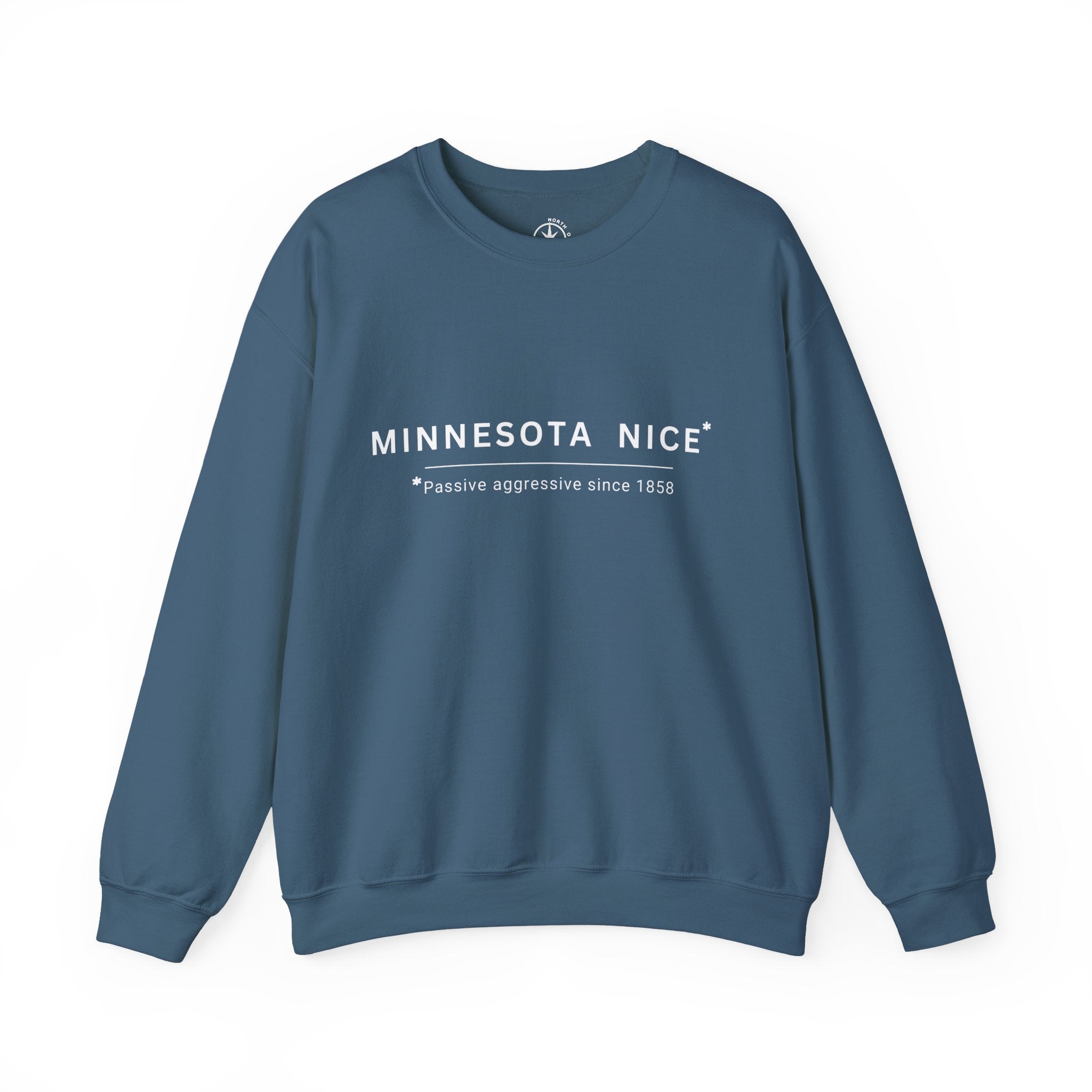 Minnesota Nice Sweatshirt, Passive Aggressive since 1858