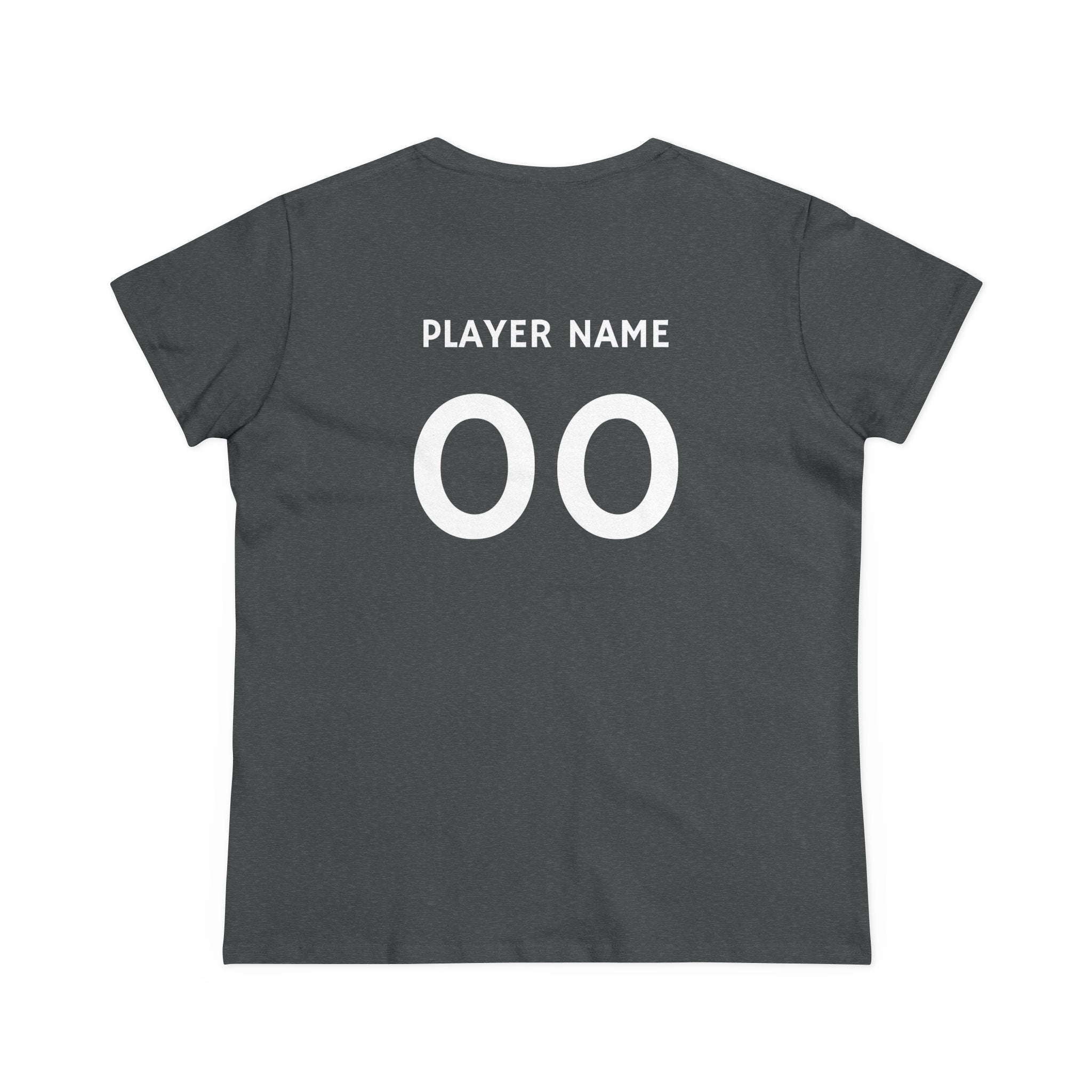Personalized (Optional) Heartfelt Volleyball T-shirt (Women's Fit)