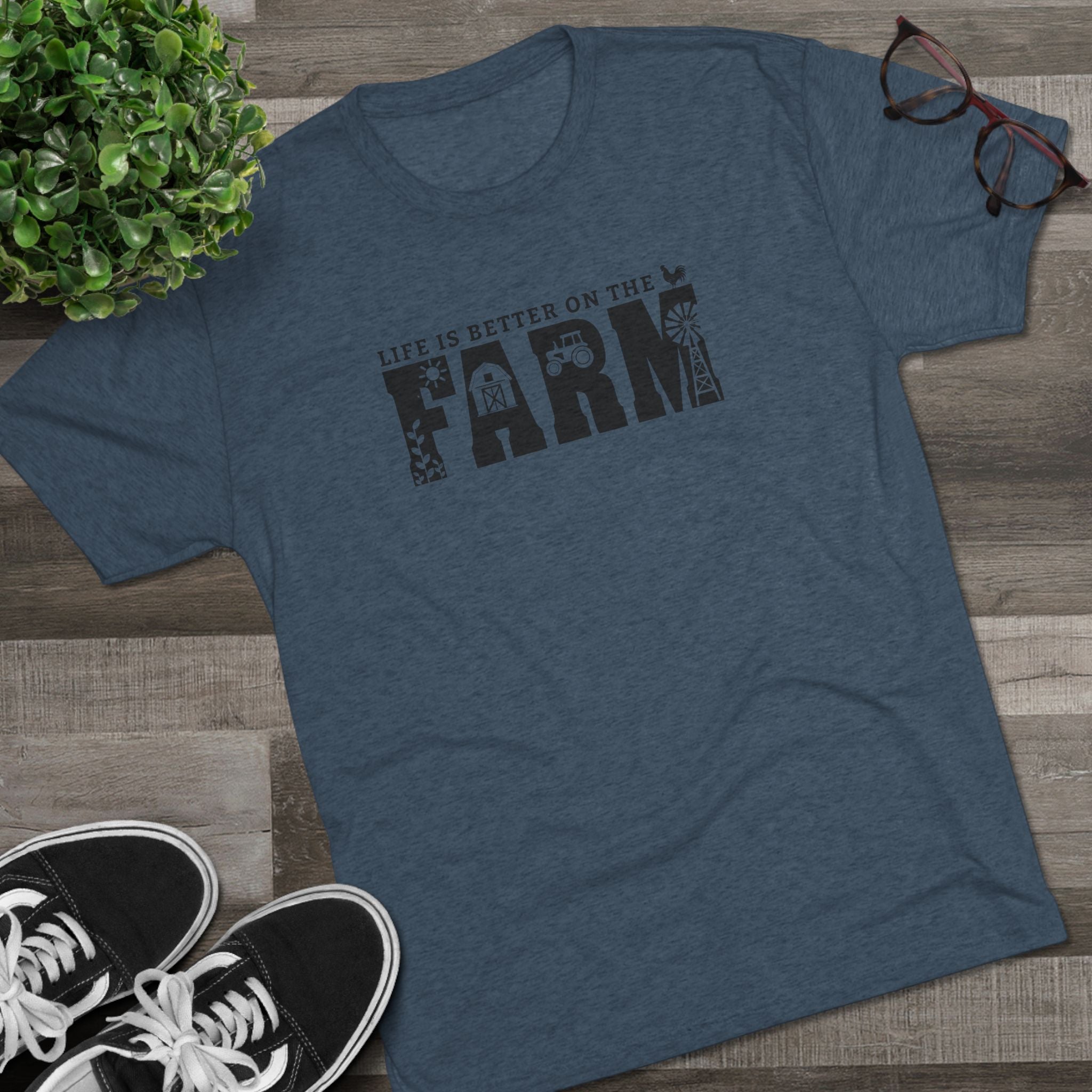 "Life is Better on the Farm" Unisex Softstyle T-Shirt - Perfect for Farm Lovers