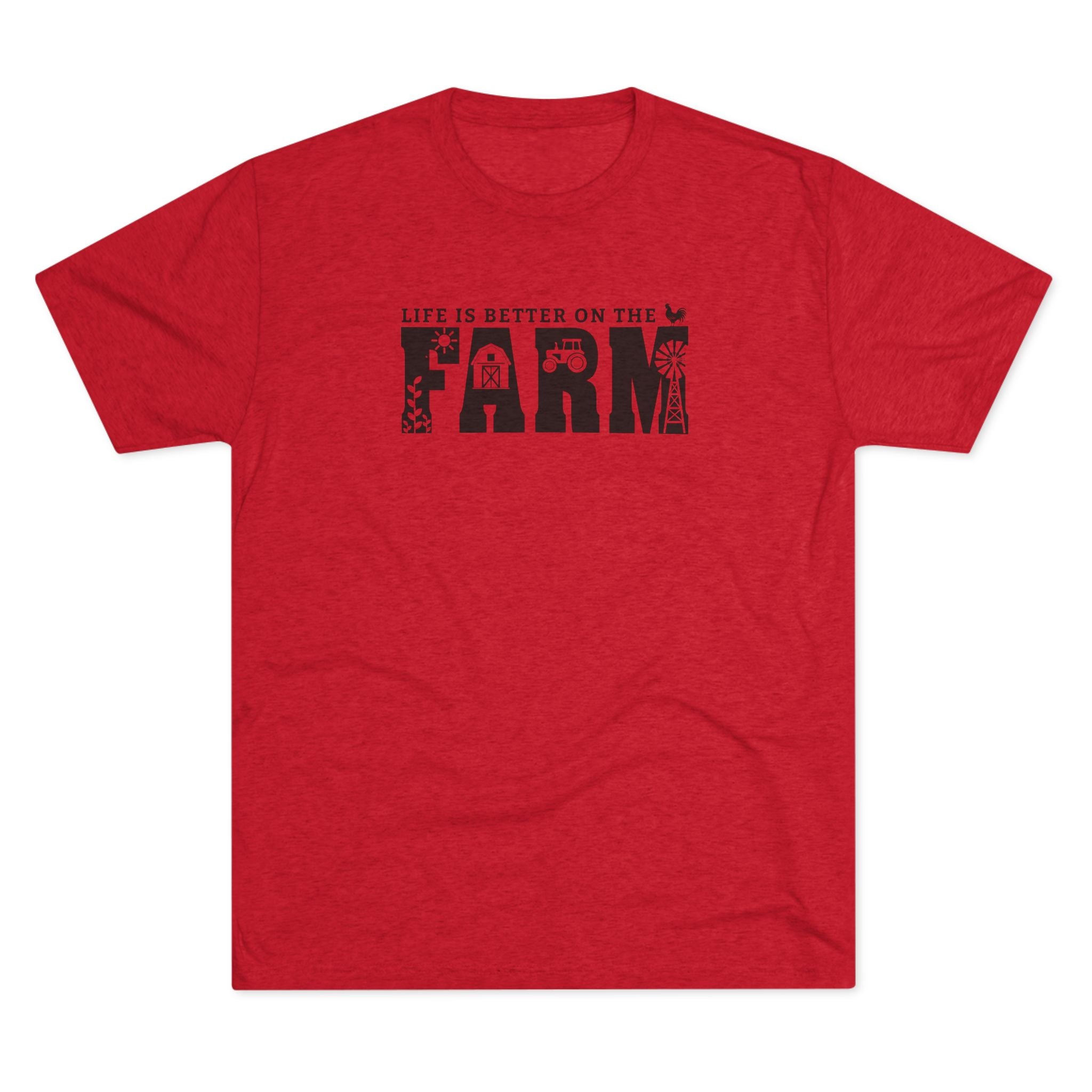 "Life is Better on the Farm" Unisex Softstyle T-Shirt - Perfect for Farm Lovers