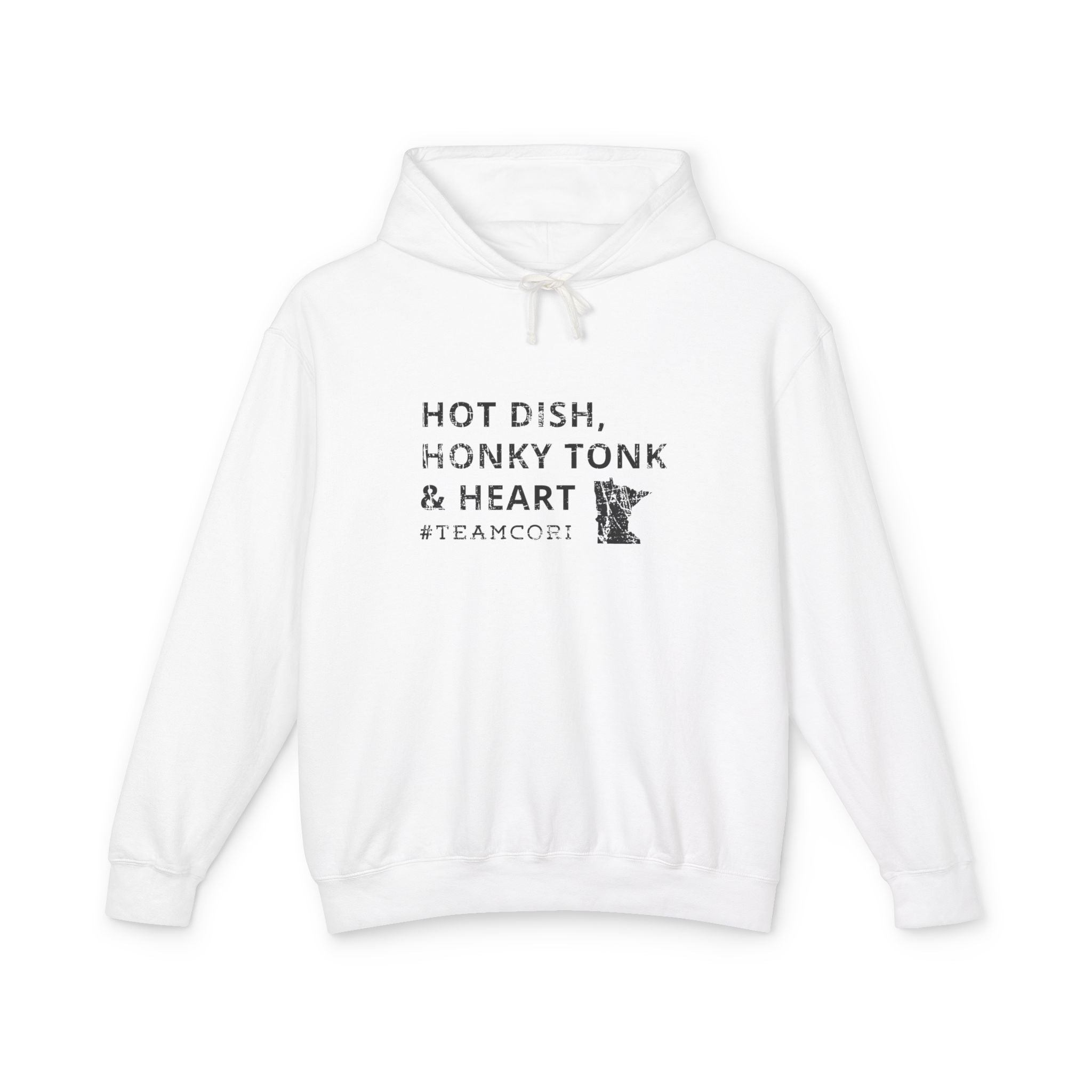 Hotdish, Honkytonk & Heart – #TeamCori Hoodie
