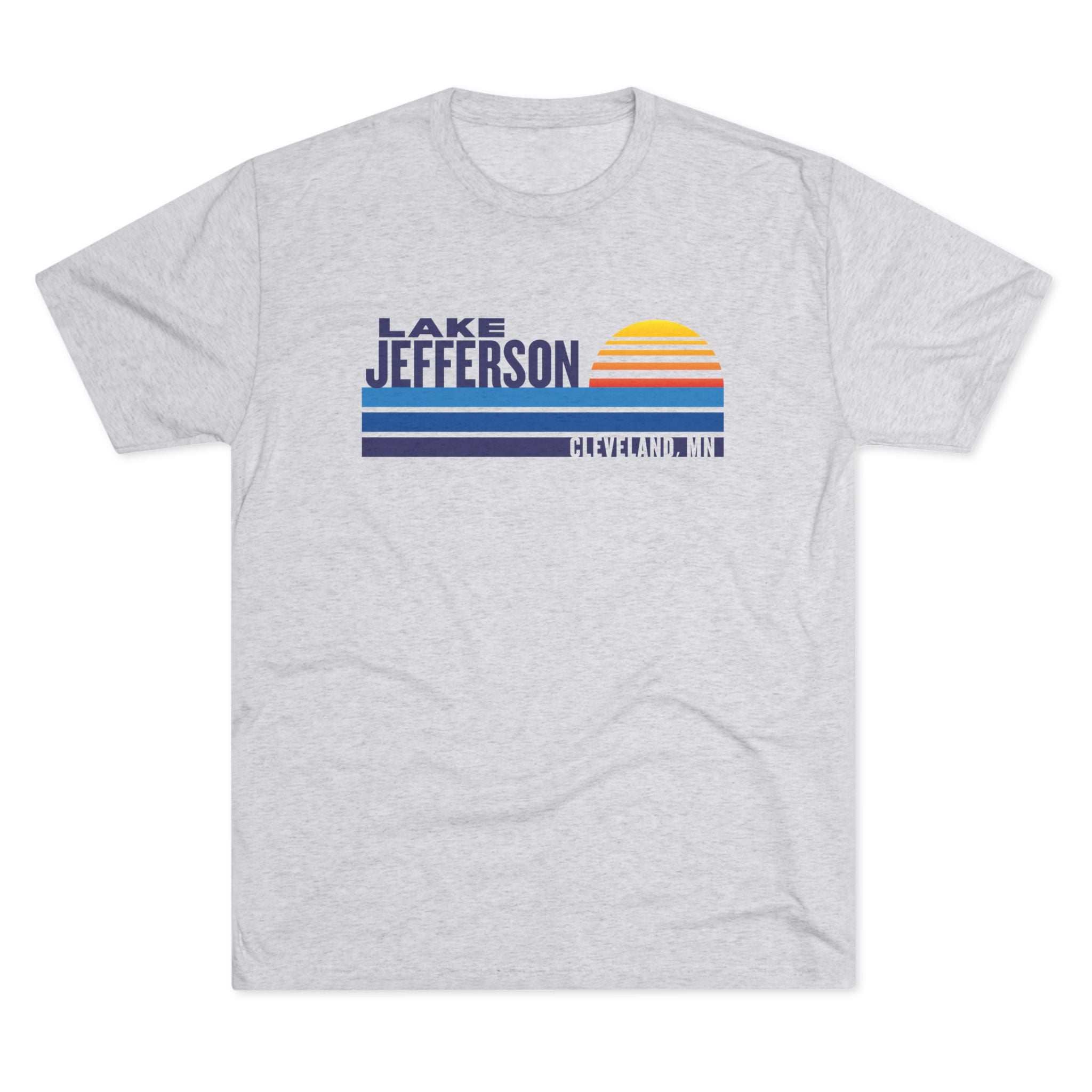 Lake Jefferson Cleveland MN Tee — Vintage Lakeside Crew Shirt