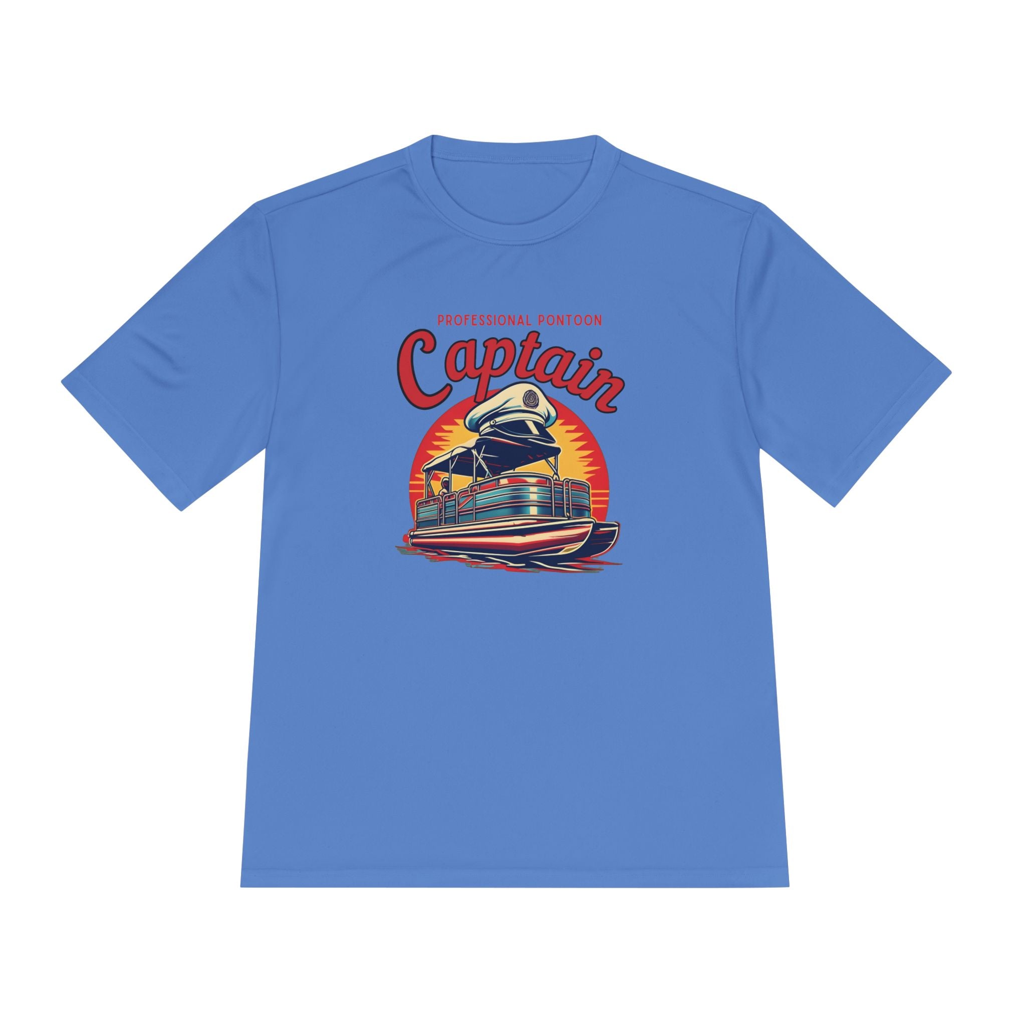 Professional Pontoon Captain Moisture Wicking T-shirt