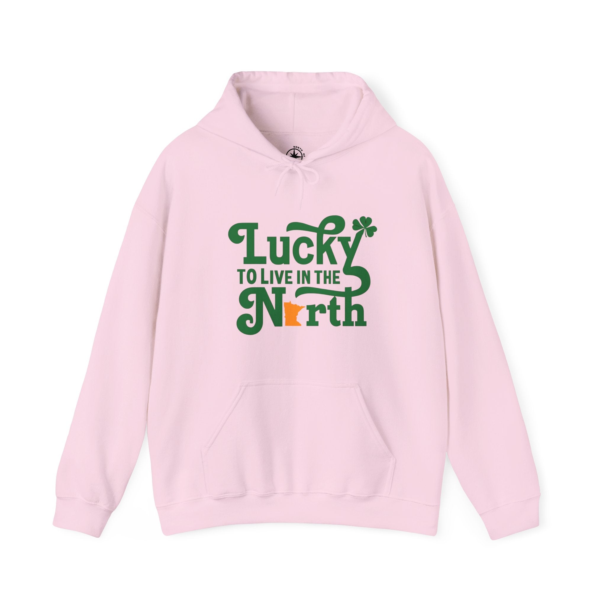 Lucky to Live in the North Hoodie