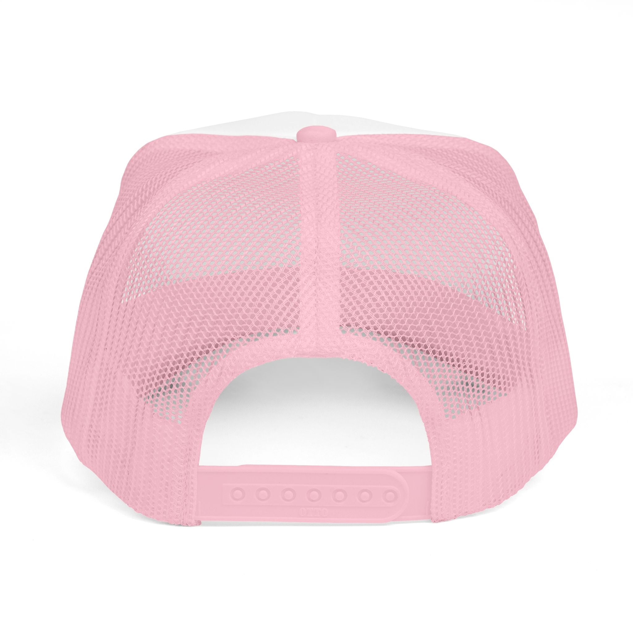 Playful Embroidered Foam Trucker Hat