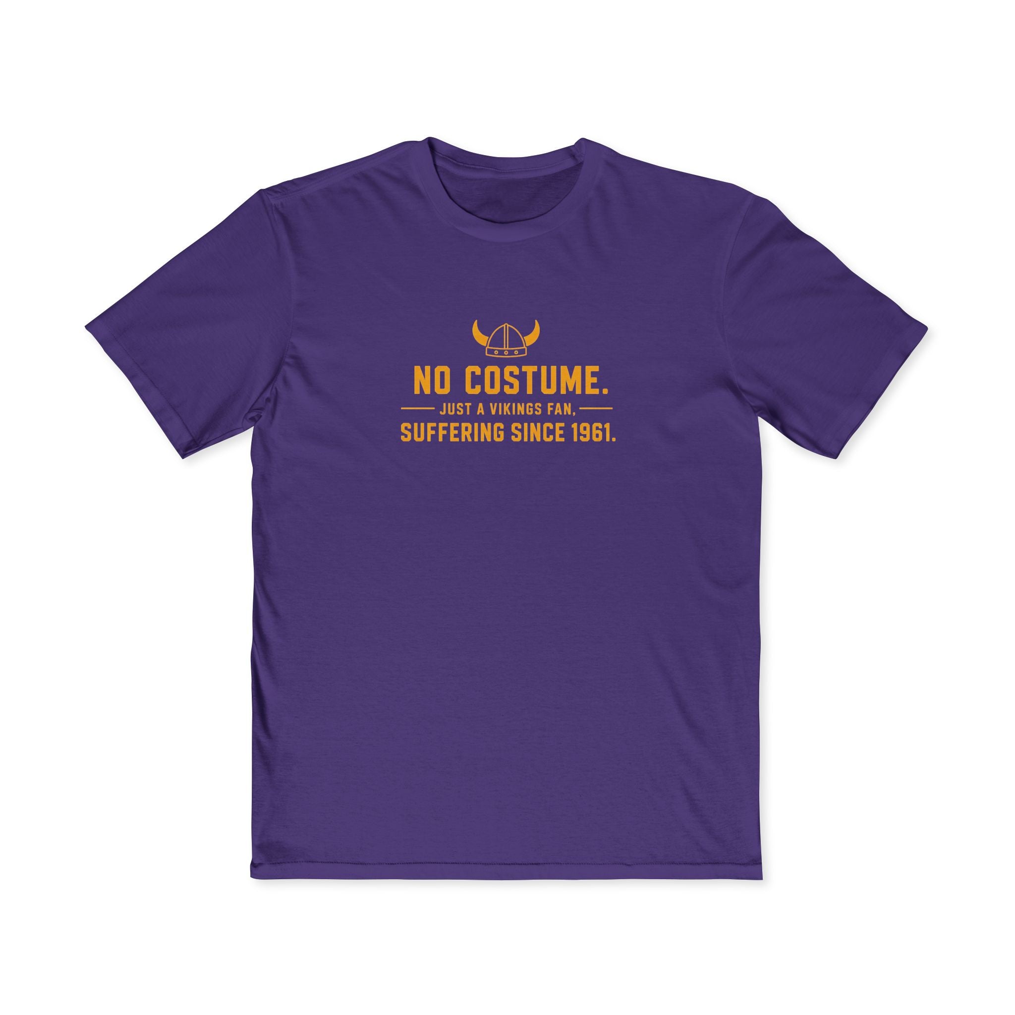 No Costume. Just a Vikings Fan. Suffering Since 1961