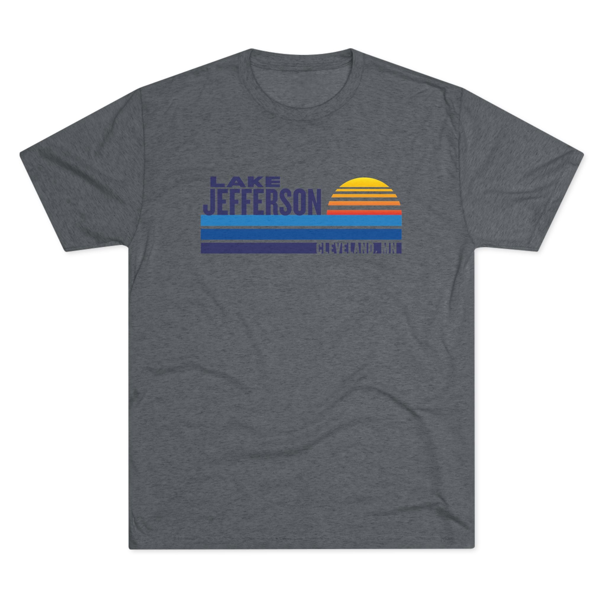 Lake Jefferson Cleveland MN Tee — Vintage Lakeside Crew Shirt