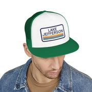 Lake Jefferson Embroidered Trucker Cap