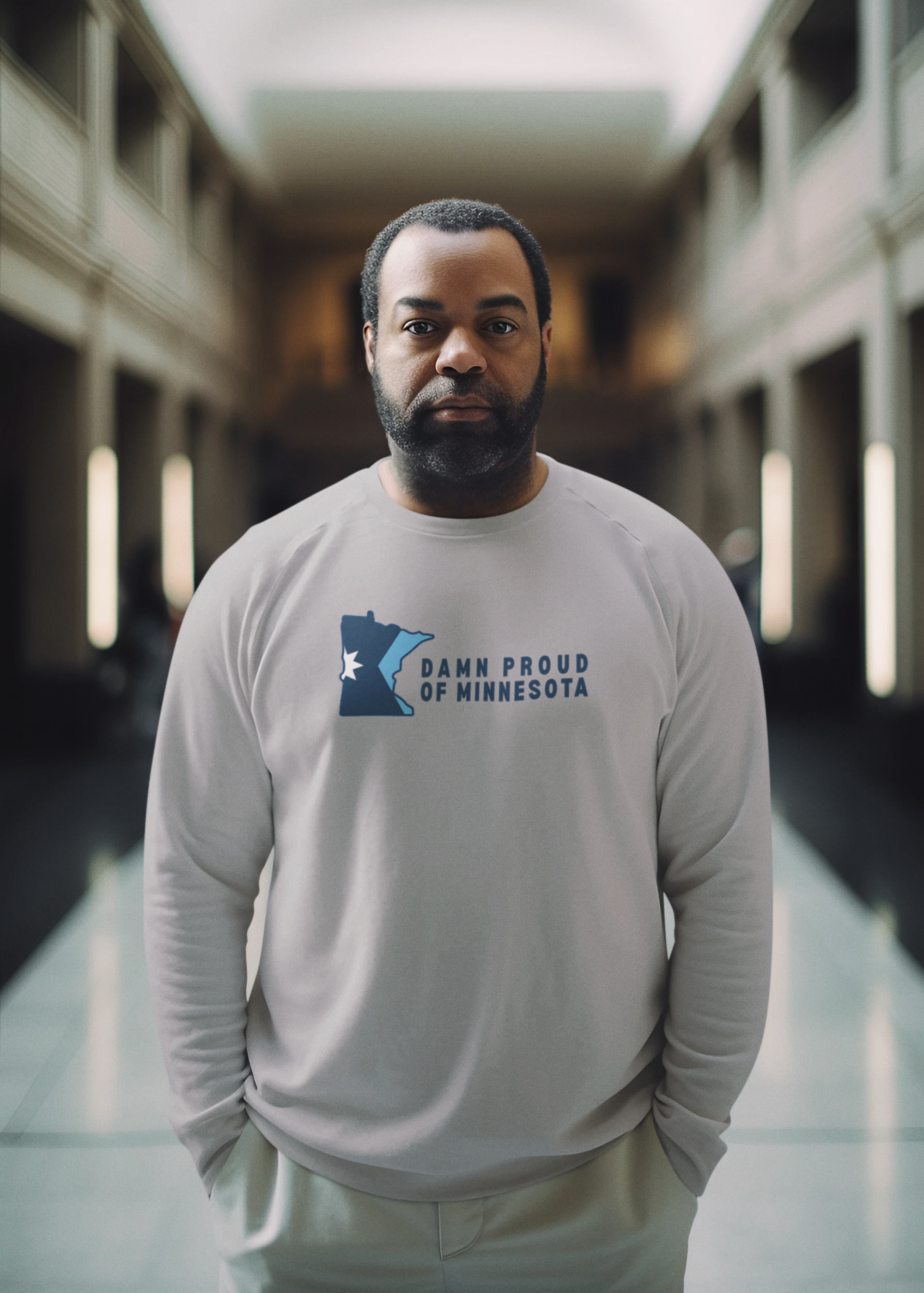 Damn Proud of Minnesota sweatshirt (Unisex)