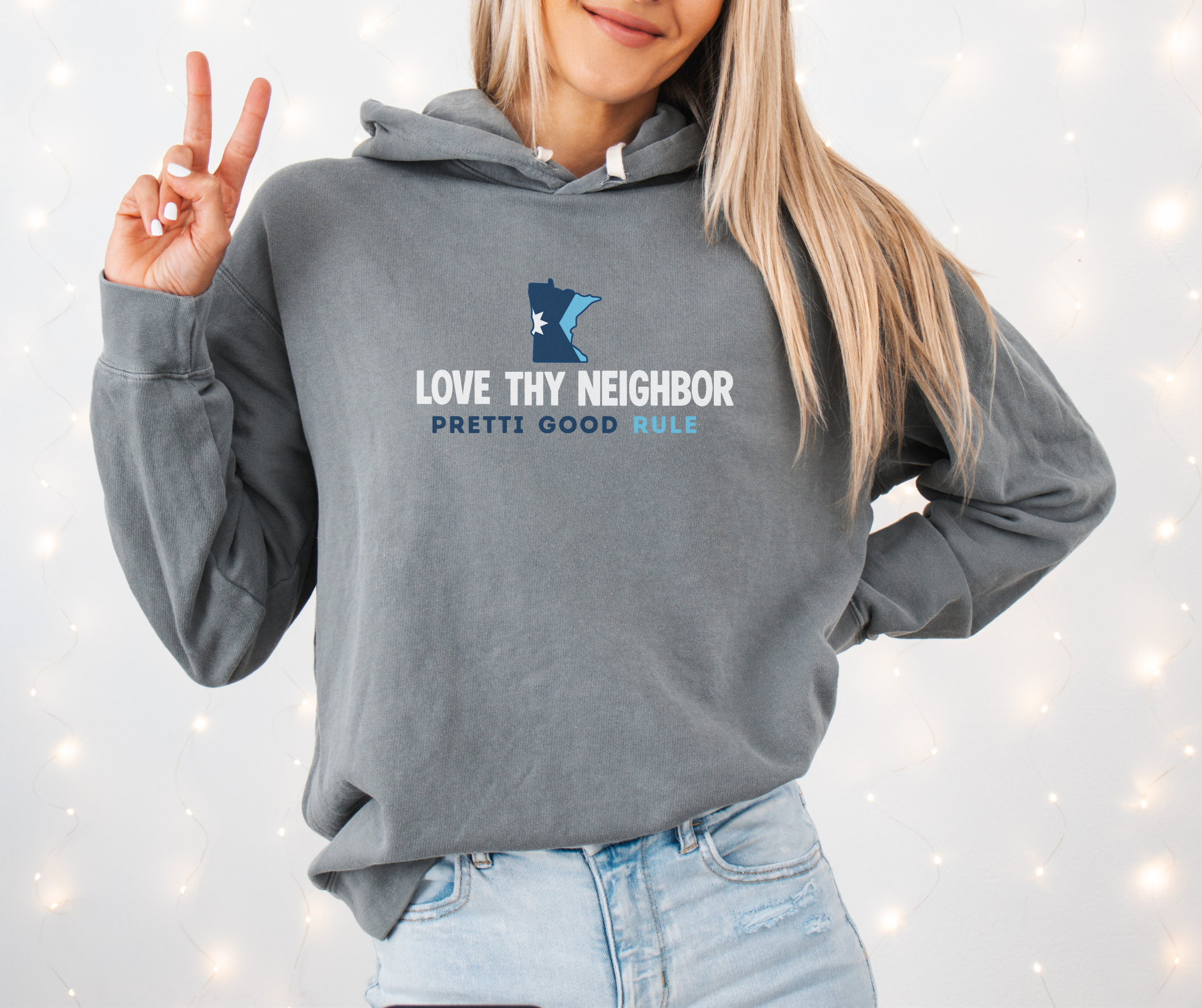 Love Thy Neighbor Pretti Good Rule (Unisex)