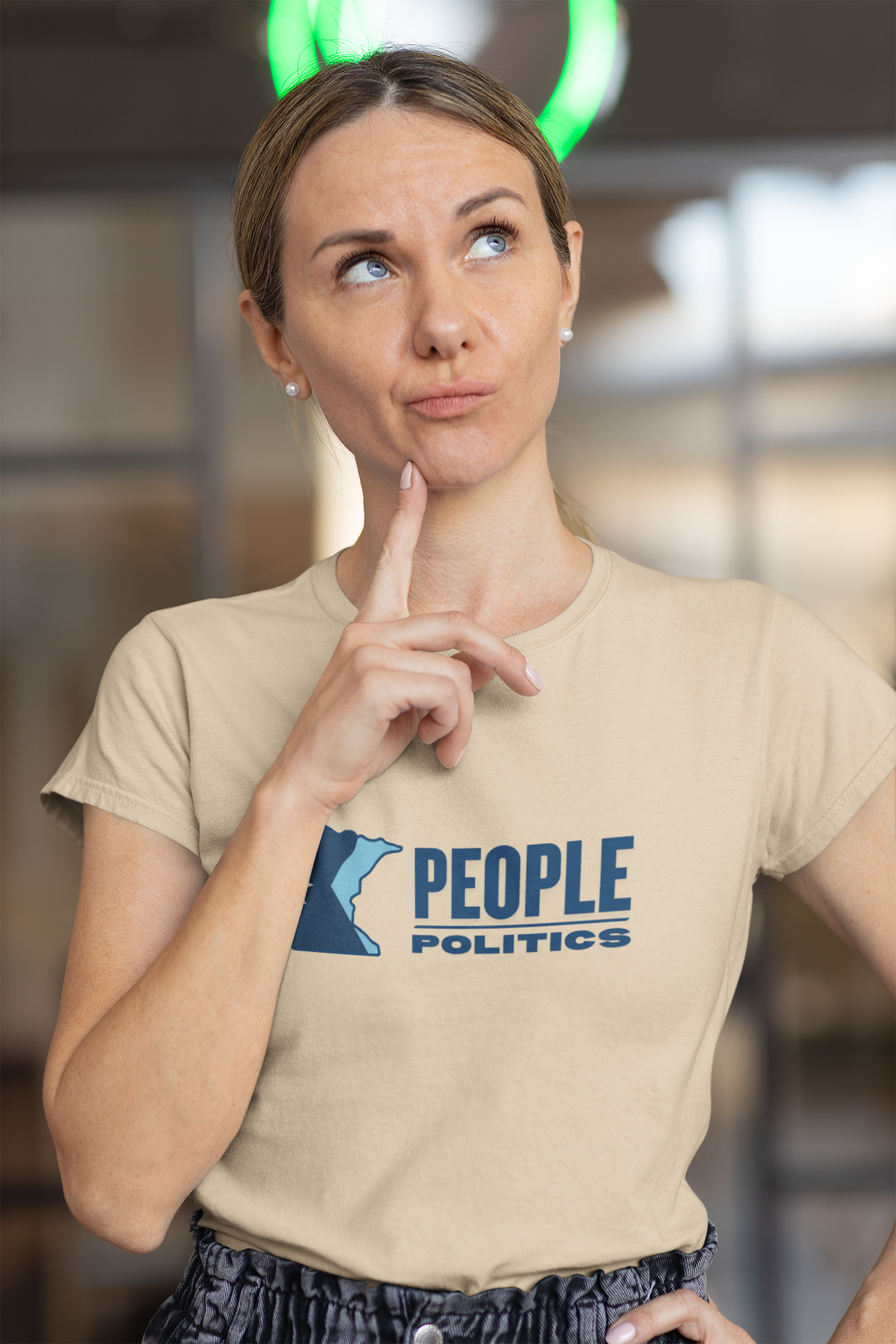 Minnesota People Over Politics (Women's Fit)